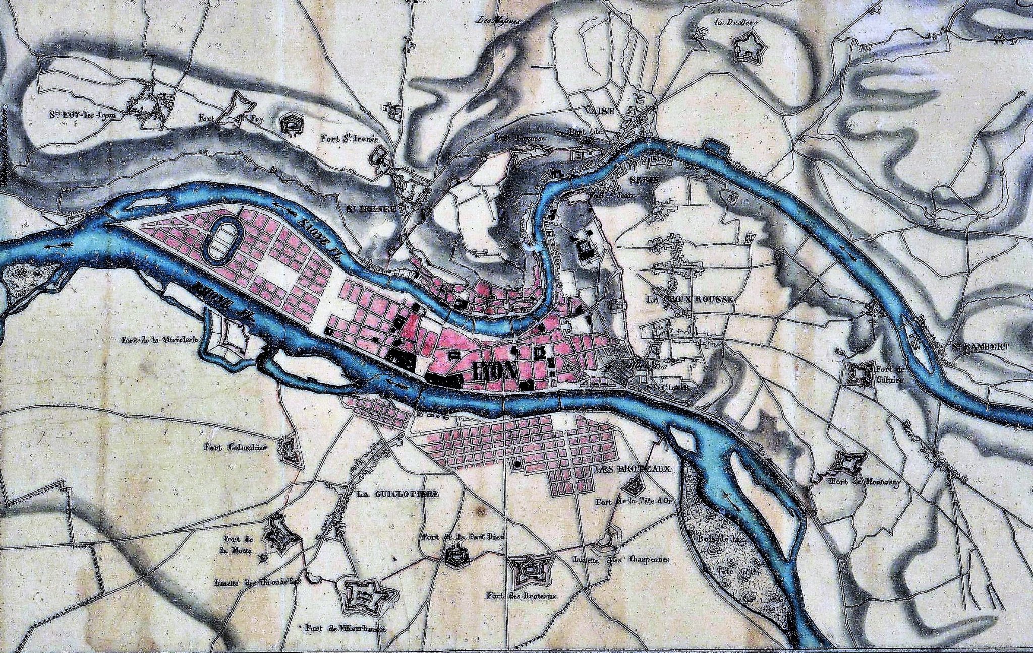 Les fortifications lyonnaises (1831 à 1893) - Association du Fort de Bron