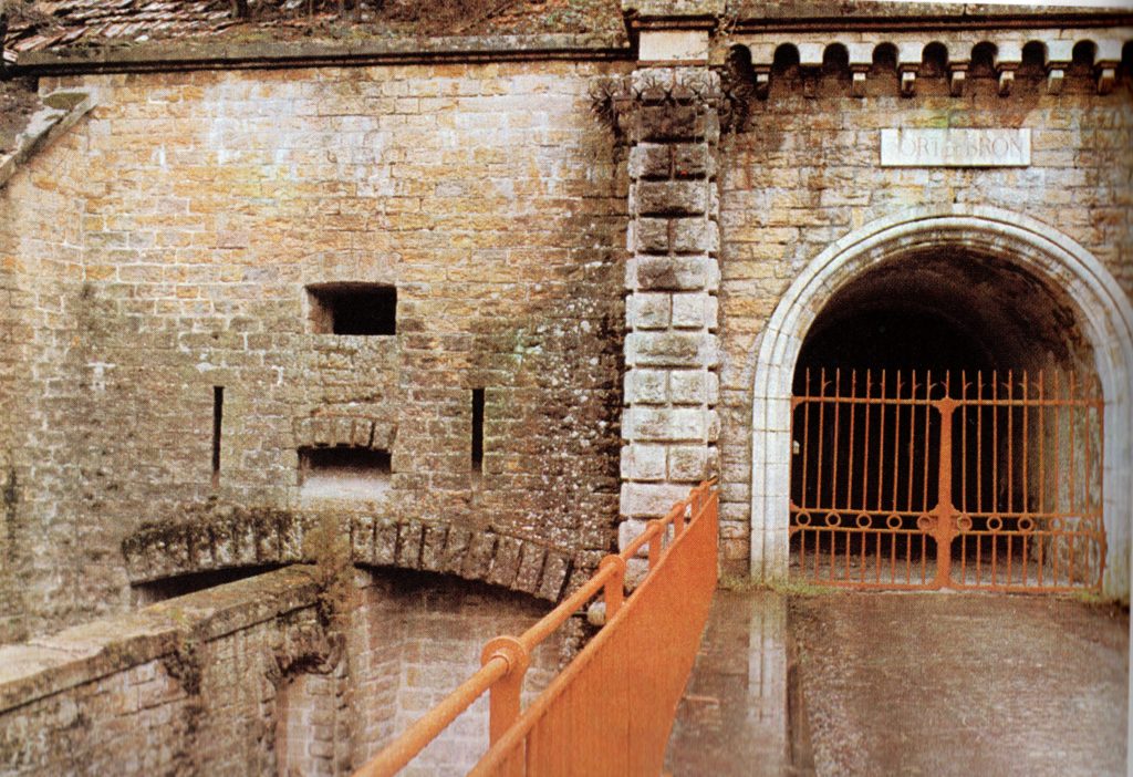 Fort de Bron entrée en 1979